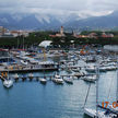 Yacht mooring in Marina di Carrara