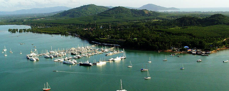 Yacht Haven Marina on Phuket