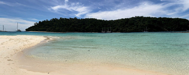 Anchorage at the Rock Islands