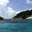 Yacht anchorage at the east coast of Racha Noi