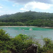 Yacht anchorage in Port Launay Bay