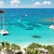 Yacht anchorages and moorings buoys in Salt Whistle Bay