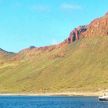 Yacht anchorage off north-west coast of Santa Luzia Island