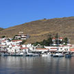 Yacht mooring in Korissia