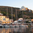 Yacht moorings in Vourkari