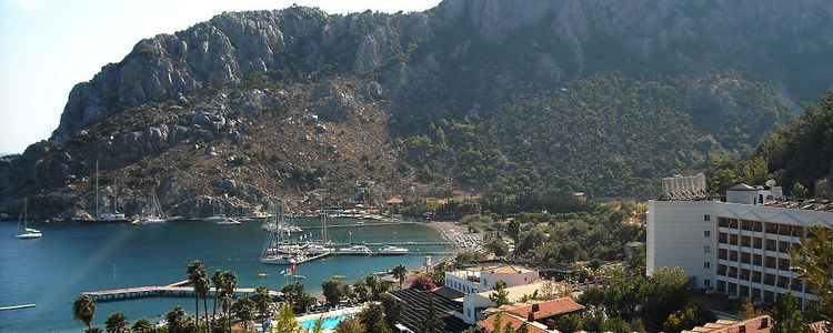 Yacht anchorages in Ciftlik Bay