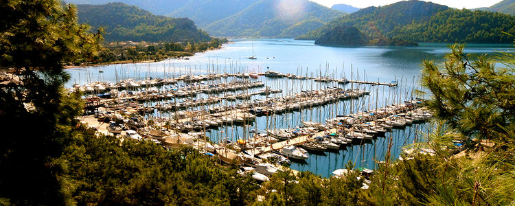 Yachts Marti Marina in Orhanye