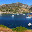 Yacht moorings in Knidos