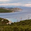 Yacht moorings in Stupica Vela Bay