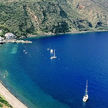 Yacht moorings in Porto Filicudi