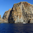 Yacht anchorage off Basiluzzo Island