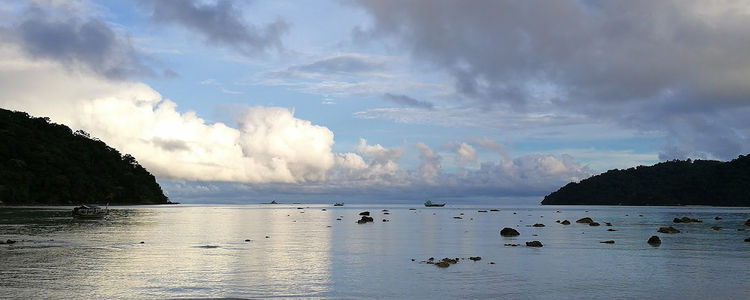 Yacht anchorage on the Surin Islands