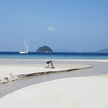 Yacht anchorages in the Butang Archipelago