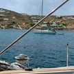 Yacht anchorage in Korfos Bay