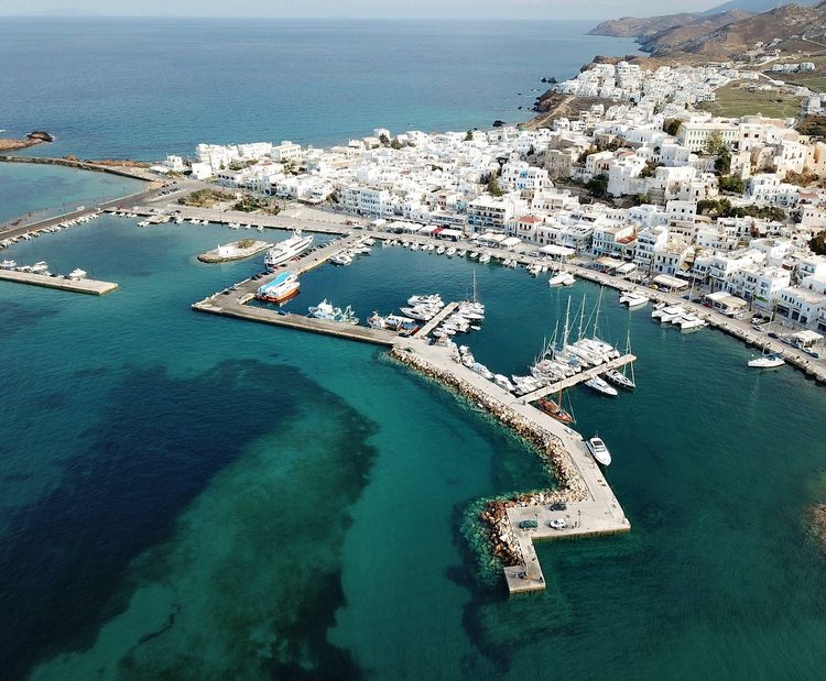 Harbor and Yacht Marina Naxos