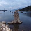 Yacht moorings in Ateni Bay