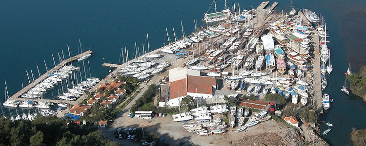 Yacht Marina Albatros. Marmaris. Turkey.