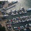 Yacht moorings in Medulin Marina