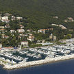 Yacht mooring in ACI Marina Opatija