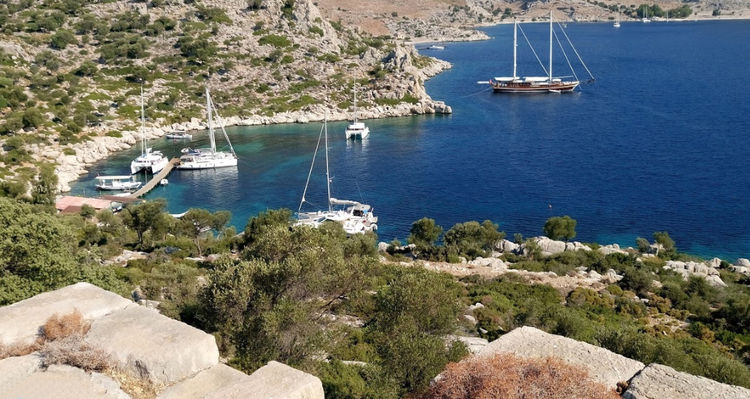 Yachts at Ali Baba Restaurant