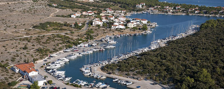 Simuni Yacht Marina on Pag Island