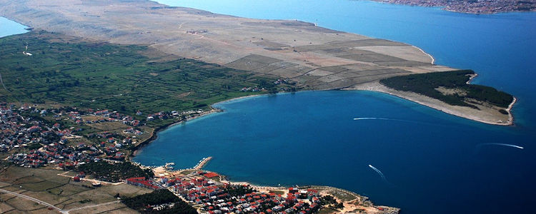 Yacht moorings in Nova Povljana Bay