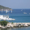 Yacht moorings in Agia Marinas