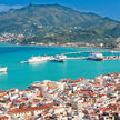 Yachts moorings in Port Zakynthos