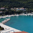 Yacht mooring in Port Poros