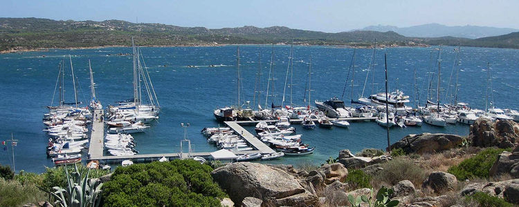 Marina del Ponte of Maddalena Island