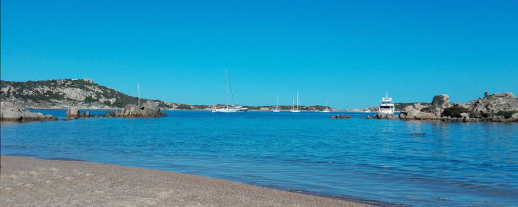 Yacht anchorage in Stagno Torto bay