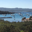 Yacht anchorage in Cala Garibaldi on Caprera Island