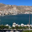 Yacht moorings in Kalymnos Harbor