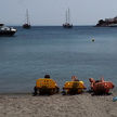 Yachts anchorage in Vlichadia Bay