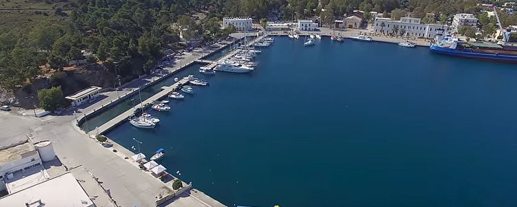 Yacht moorings in Agmar Lakki Marina