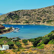 Yacht anchorage in  Moschato Bay