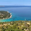 Yacht anchorage in  Platis Gialos Bay