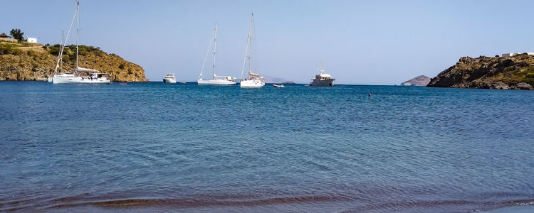 Yacht anchorage in Meloi Bay