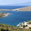 Yacht anchorage in Catholiko Bay