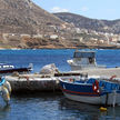 Yacht moorings in Finiki Harbor