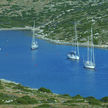 Yacht anchorages in Levitha Bay