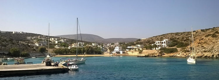 Yacht mooring in St. George's Harbor