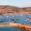 Yacht mooring in Parianos Fishport 