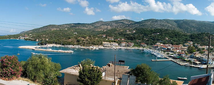 Yachts at the Mourtos 