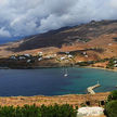 Yacht anchorage in the Romanos bay