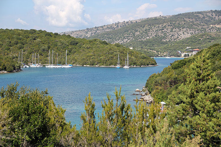 Yachts at St. Nicholas Island