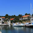 Yacht moorings in Maslinciсa Bay