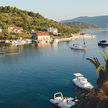 Yacht moorings in Lokvina Bay