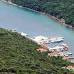 Yacht moorings in Kablin Bay