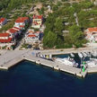 Yacht moorings in Zverinac harbor